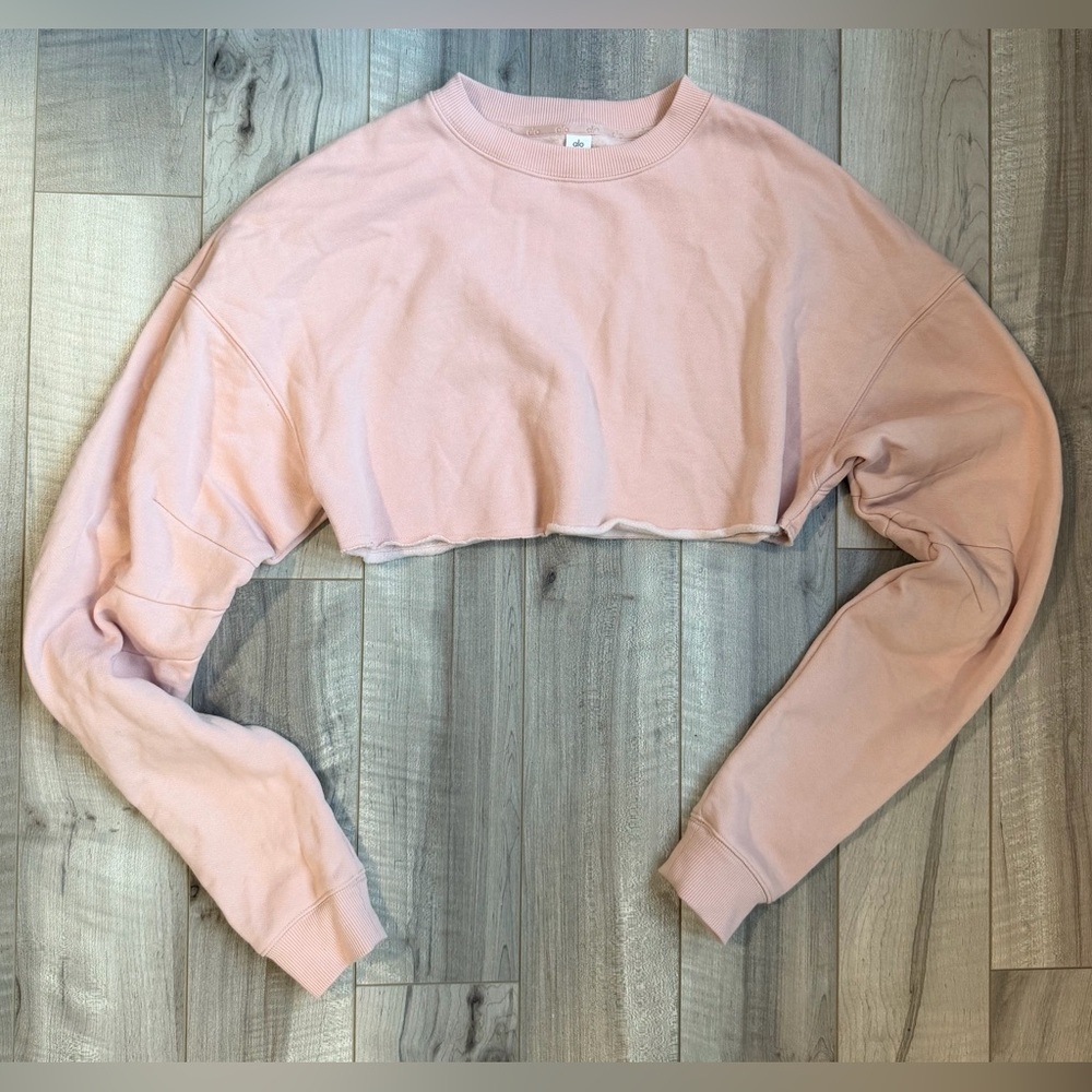 ALO Cropped Pullover - Picture 2 of 5